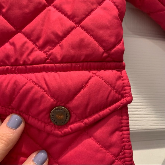 Ralph Lauren Pink Quilted Jacket- 4 - Picture 2 of 8